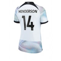 Fotbalové Dres Liverpool Jordan Henderson #14 Dámské Venkovní 2022-23 Krátký Rukáv